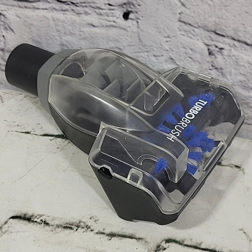 BISSELL OEM TURBO BRUSH Vacuum Attachment Gray Blue Upholstery Part‎